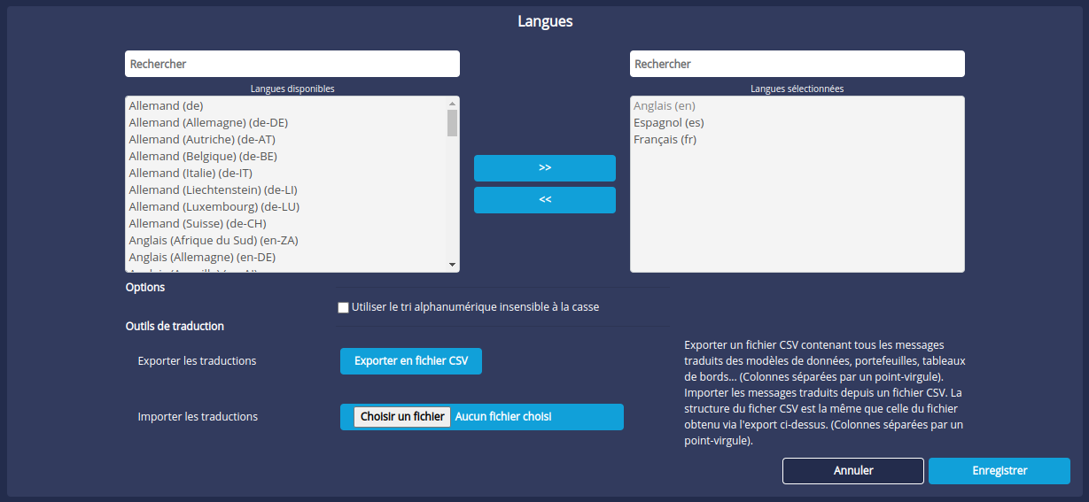 Langues