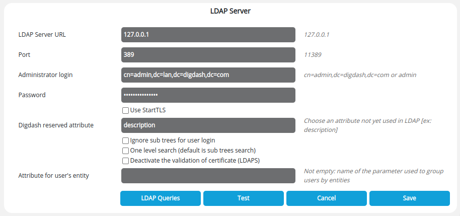 LDAP server