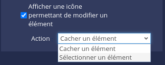Affcher icône
