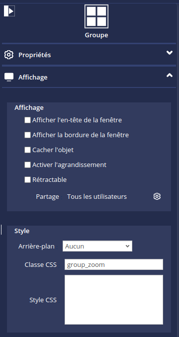 Classe CSS