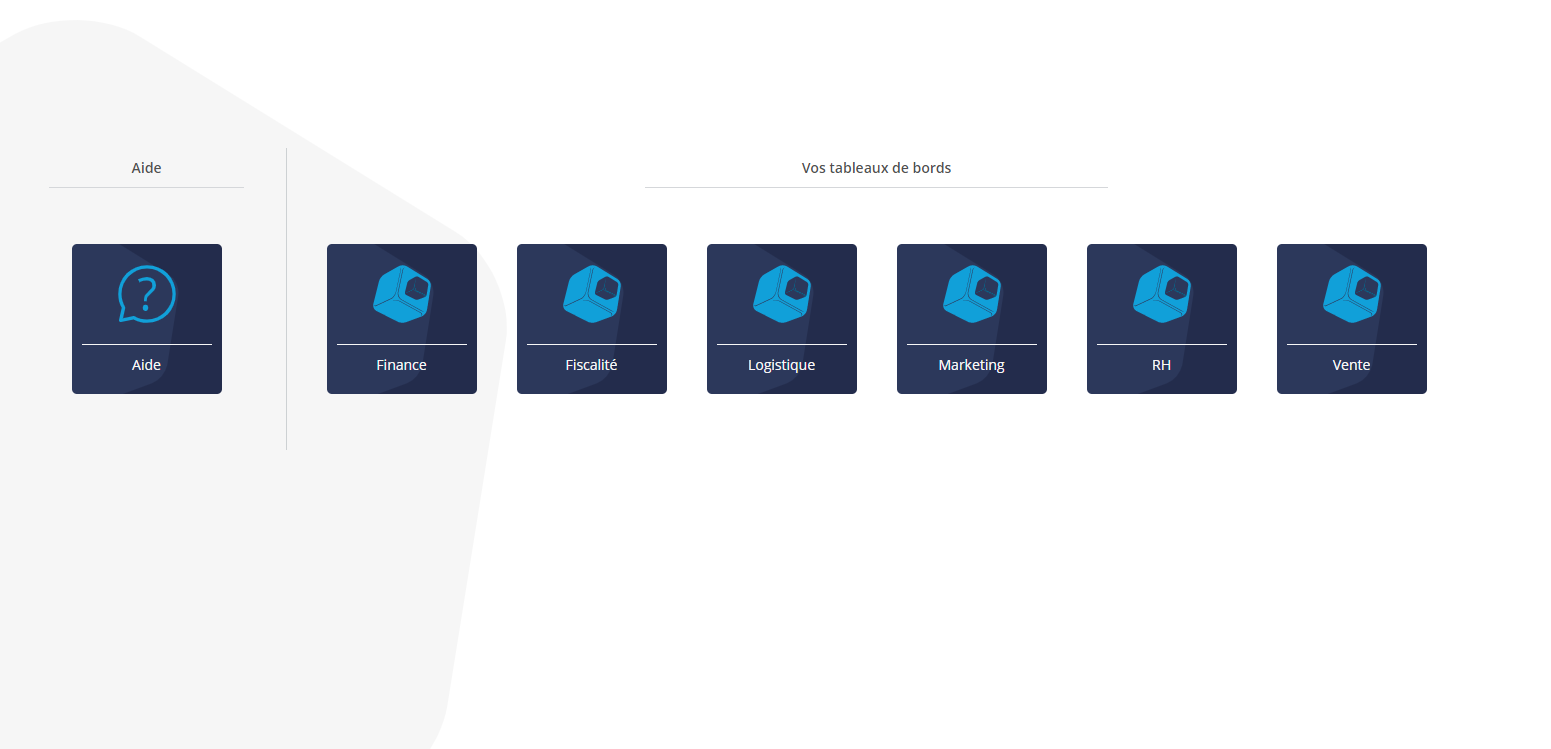 Accueil Dashboard