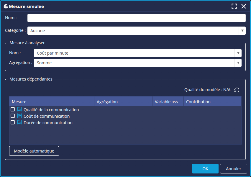 Mesure simulée
