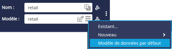 Modèle par défaut