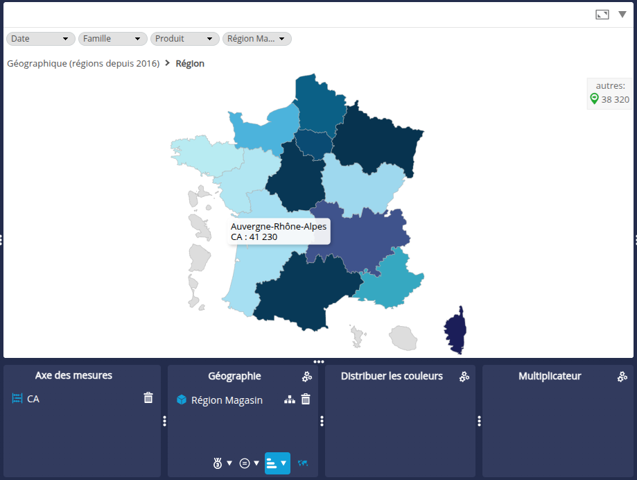 Carte géographique