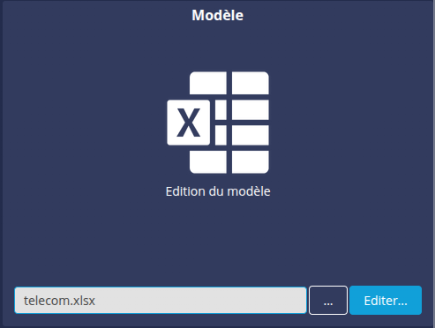 Modèle renseigné