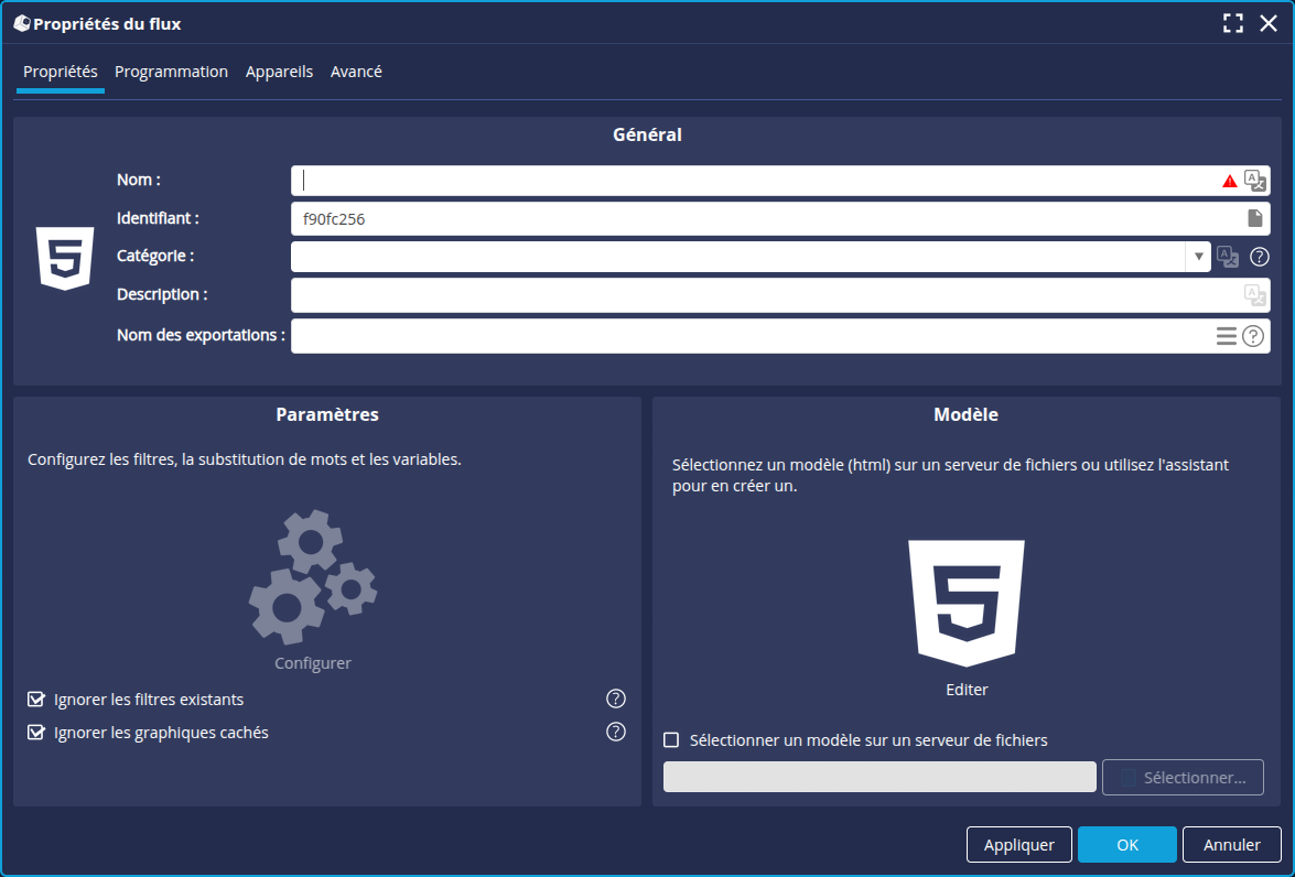 Fabrique HTML