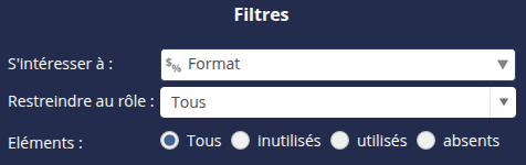 Filtres