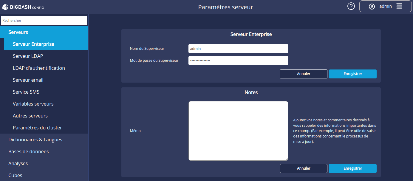 Serveur Enterprise