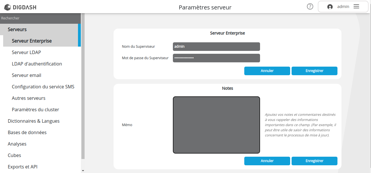 Serveur entreprise