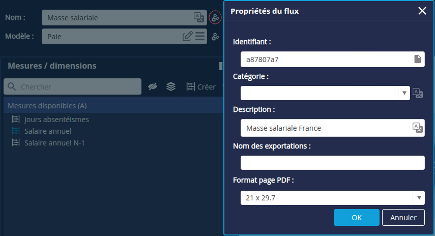 Propriétés du flux