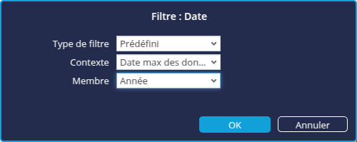 Filtre Date