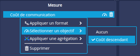 Objectif coût descendant