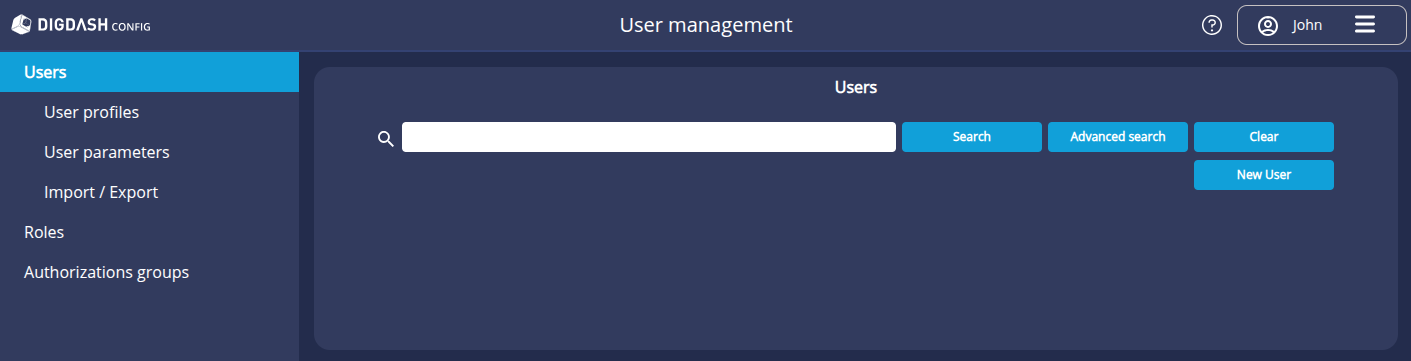 User management