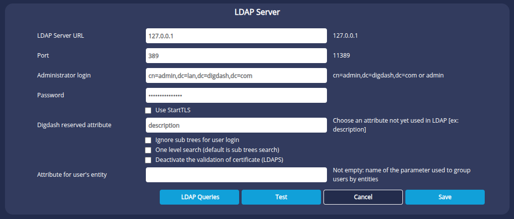LDAP server