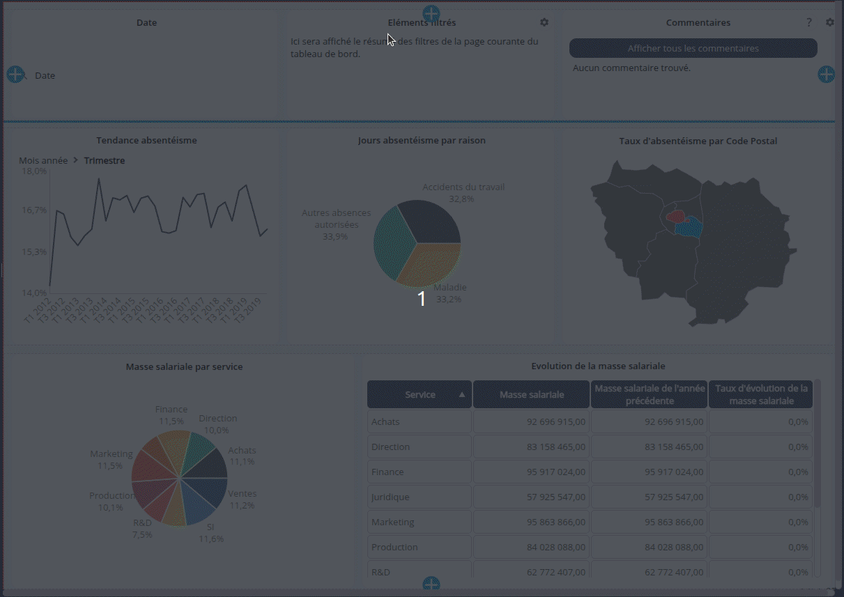 Glisser déposer objet