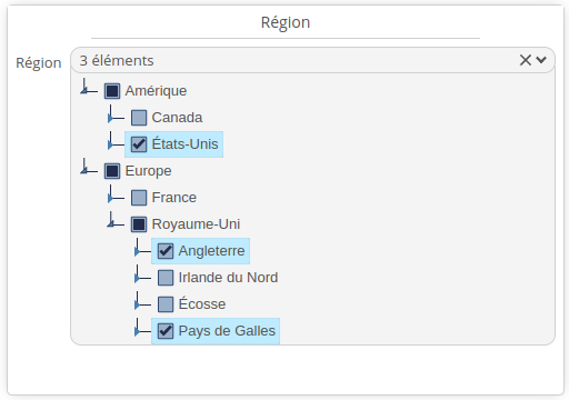 Filtres multi-niveaux