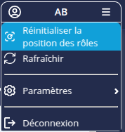 Réinitialiser position roles