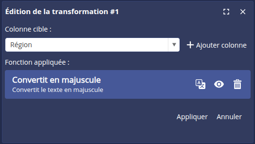 Focntion ajoutée