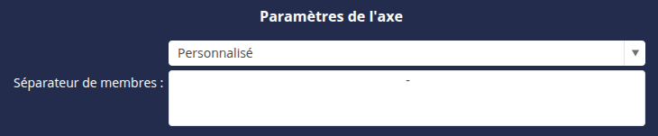 Séparateur de membres
