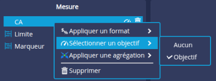 Sélection objectif