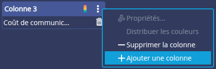 Ajout colonne